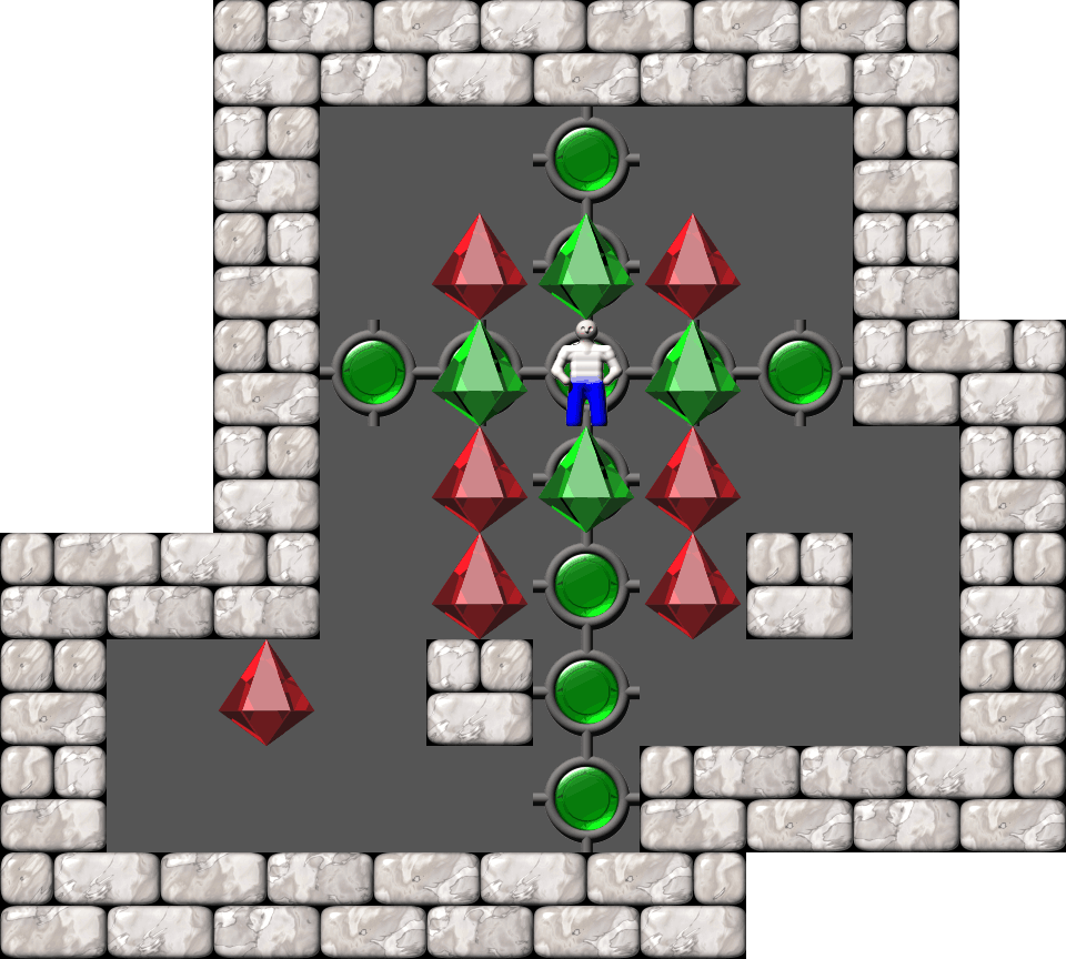 Сокобан Thinking Rabbit Arranged уровень 403